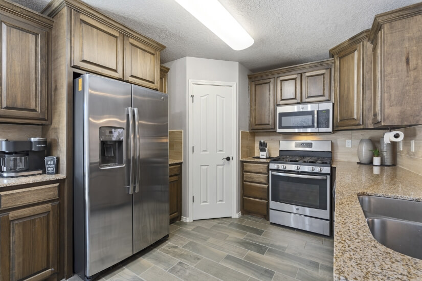 Kitchen view from dinning area 1