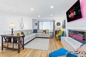 A warm and inviting living room.