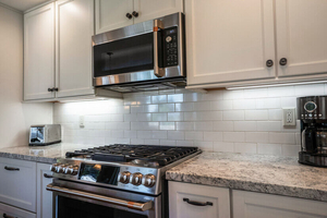 Gas Stove and Microwave