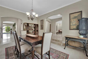 Dining Room looking towards backyard.