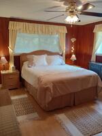 Master Bedroom with 3/4 bath. Queen bed.