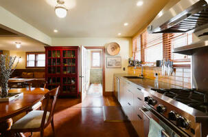 Well stocked kitchen