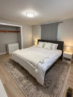 King Size Bed with closet