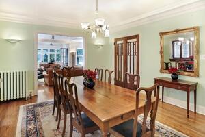 Dining Room Facing Living Room