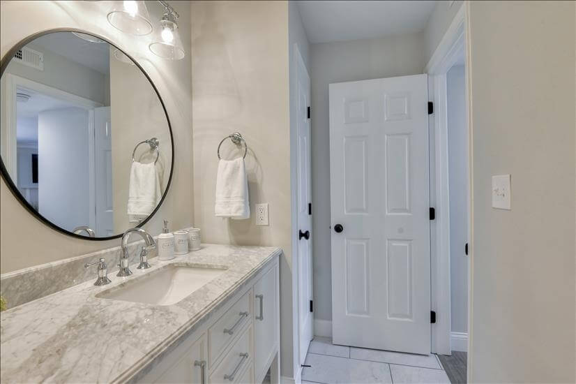 Ample under Vanity storage