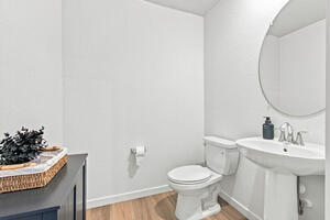 .5 bath on main floor