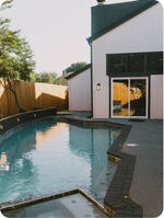 Fit for a Queen  Pool Retreat 