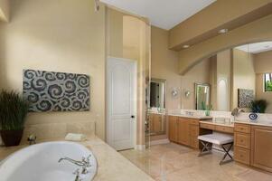 Primary bath vanity