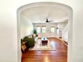 View of Living Room from Kitchen