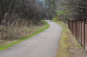 Bike Path behind the house