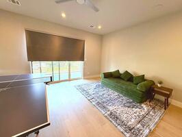 Game room with king sleeper or 2 Twin XLs