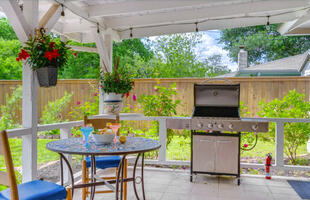 New grill for outdoor dining