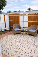 Private outdoor patio