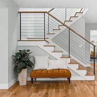 Entry Bench of fully furnished home in Boulder