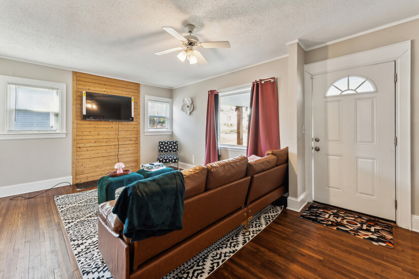 Charlotte Furnished Home with Office  