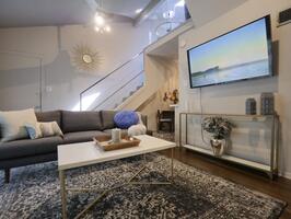 Living Room with smart TV