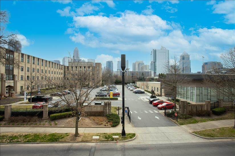 Amazing city view from patio and main floor