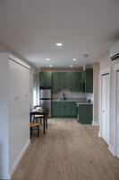 Full kitchen with modern appliances