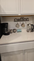 coffee and tea station
