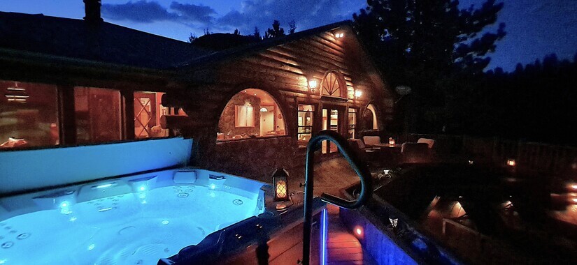 Gentle evening soak preparing you for a deep rest