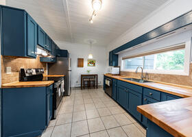 Kitchen with New LG Appliances