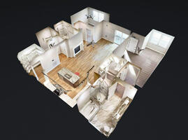Furnished 2 Bedroom Condo near Galleria