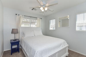 Second Bedroom is light and airy
