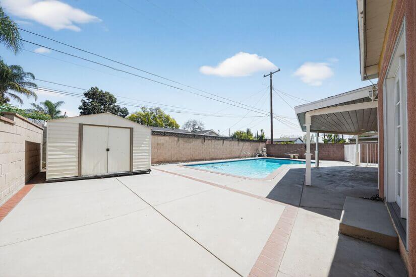 Furnished 4 BR with Pool West Covina