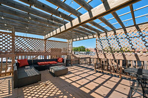 Private rooftop deck, exclusive to Unit 2