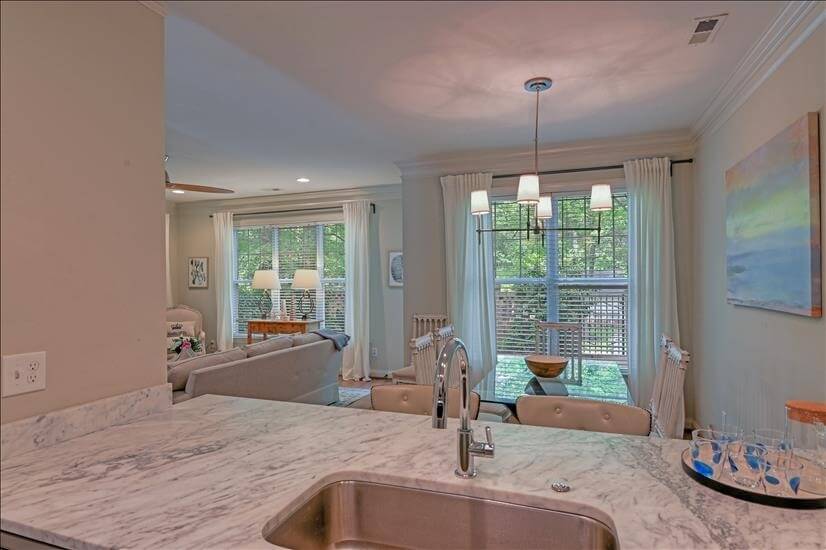 Kitchen to Dining area