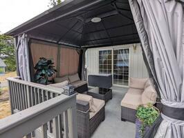 Deck back patio
