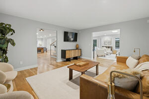 TV Room of fully furnished rental in Boulder