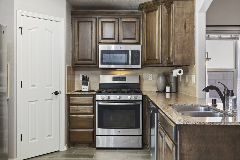 Kitchen view from dinning area 2