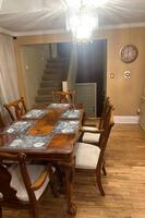 Dinning, stairs to main master