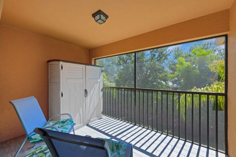 Back Lanai (Left Side View)