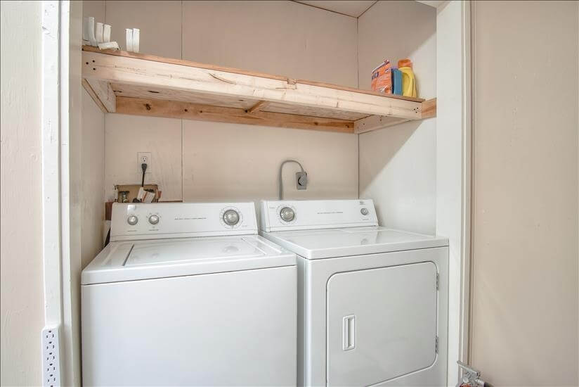 Full size washer and dryer