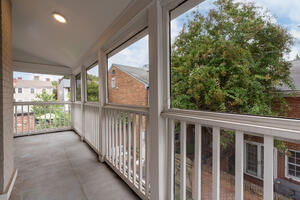 Upper porch