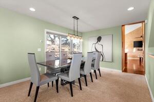 Alf Novociento dining with seating for 8.