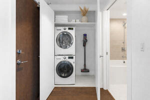 In suite laundry