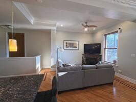 Living Room with Fireplace