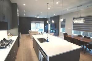 Fully equipped kitchen for extended stays