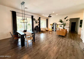 Movie-night ready living room