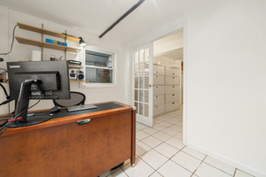 Home Office / Flex Room View Toward Storage Area