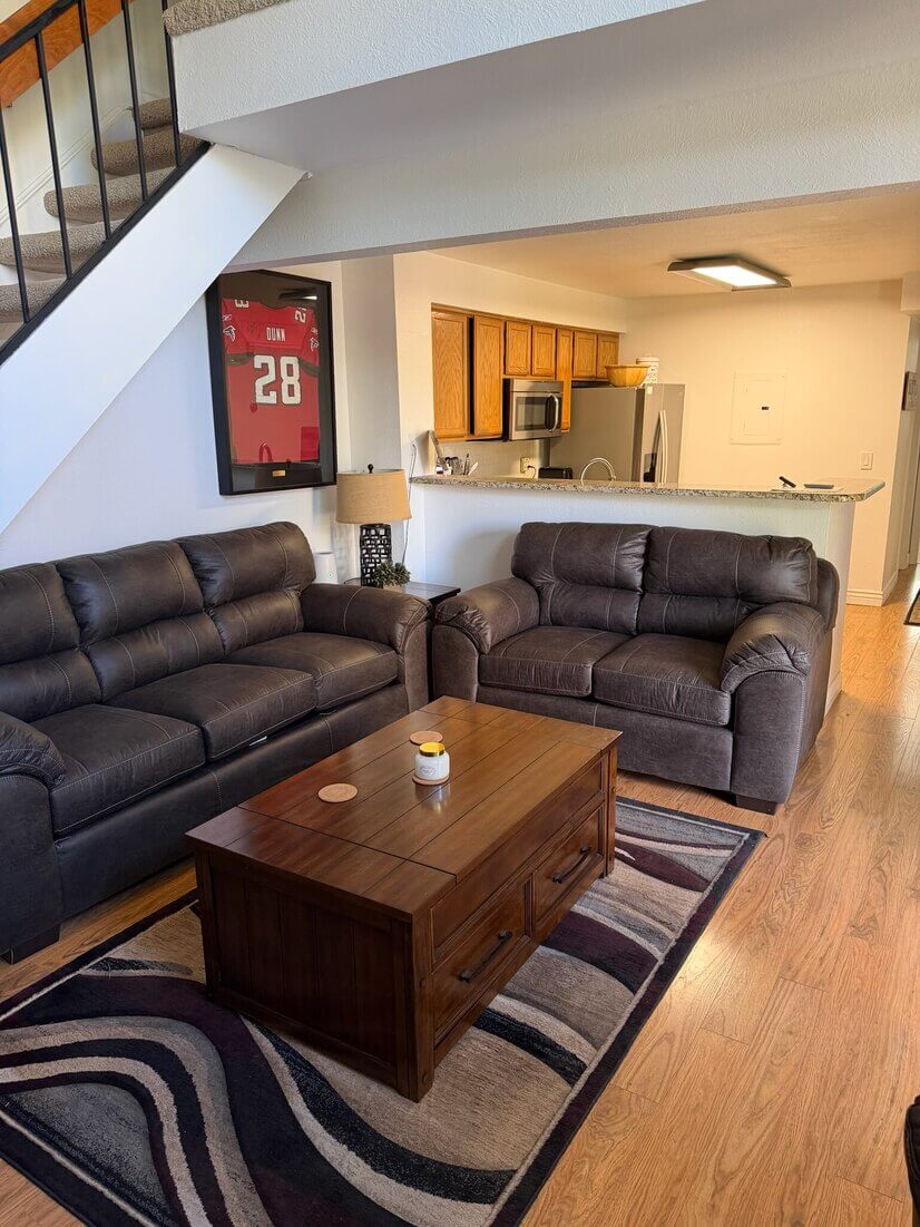 High-end leather furniture