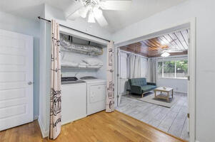 Full sized washer and dryer