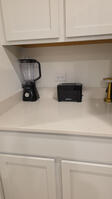 Blender and toaster