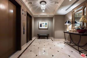 Elevators in lobby