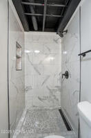 Walk-In Shower with Tile Surround