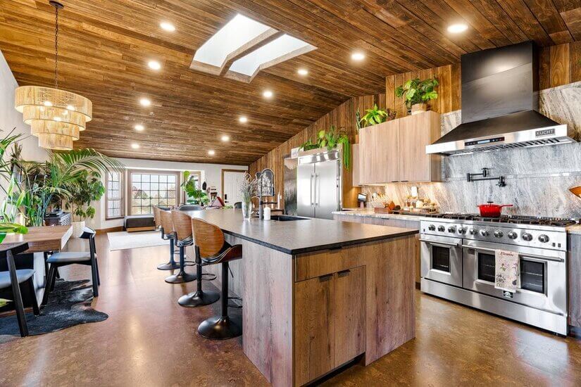 great room from NW corner