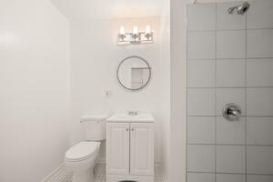 Second bathroom with shower